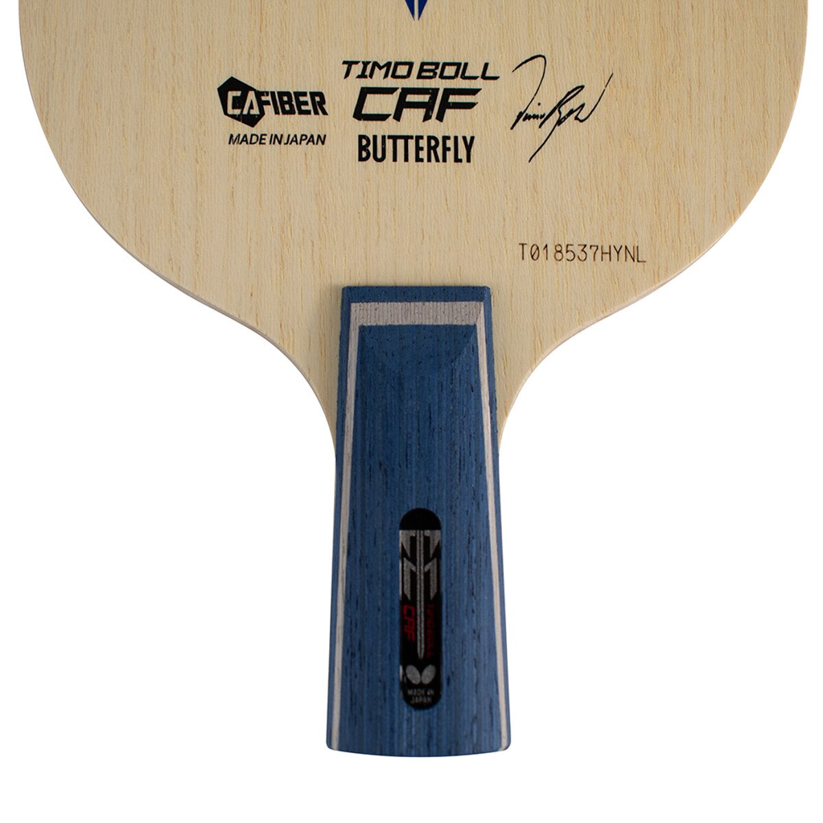 Timo Boll CAF CS Blade: Close-up of Handle